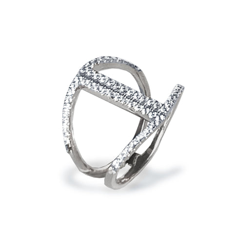 14k gold diamond fashion ring FR269