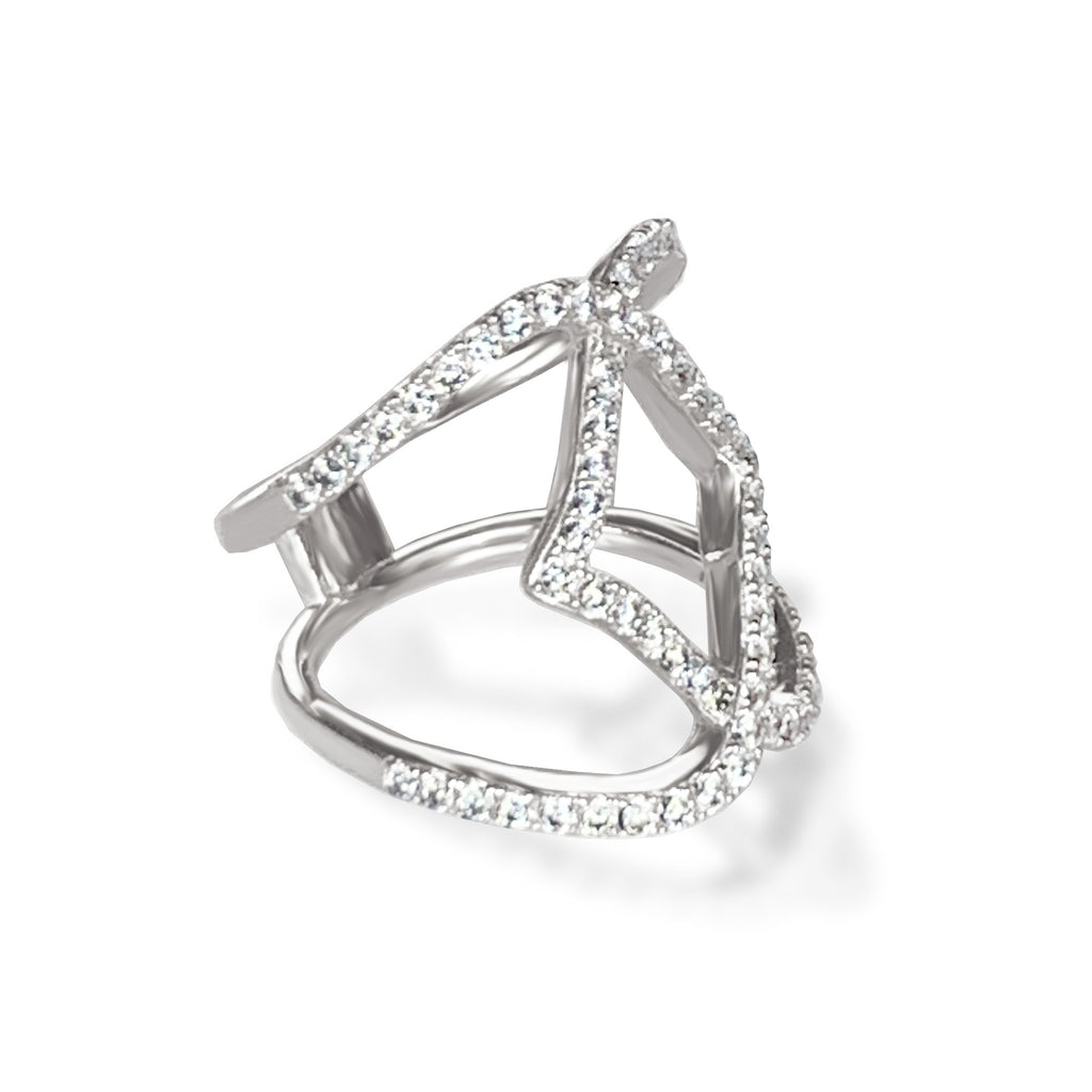 14k gold diamond fashion ring FR269