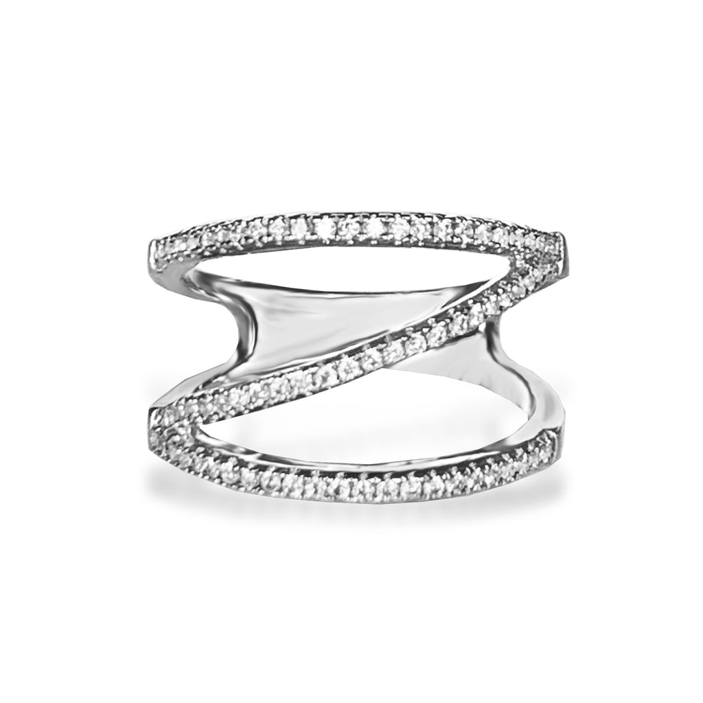 14k gold diamond fashion ring FR272