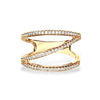 14k gold diamond fashion ring FR272