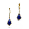 14k gold blue lapis kite dangle earrings ME23796