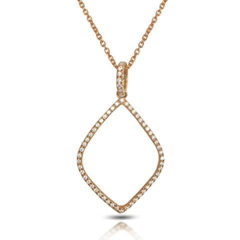 14k Hanging SAPPHIRE station necklace MN44917S