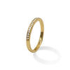 14k gold pave' wedding band MR31594W