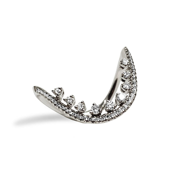 マウチュ M Ring2点セット(ゴールド×シルバー) Chunky Two Tone 14k White Gold and 14k Yellow Gold With