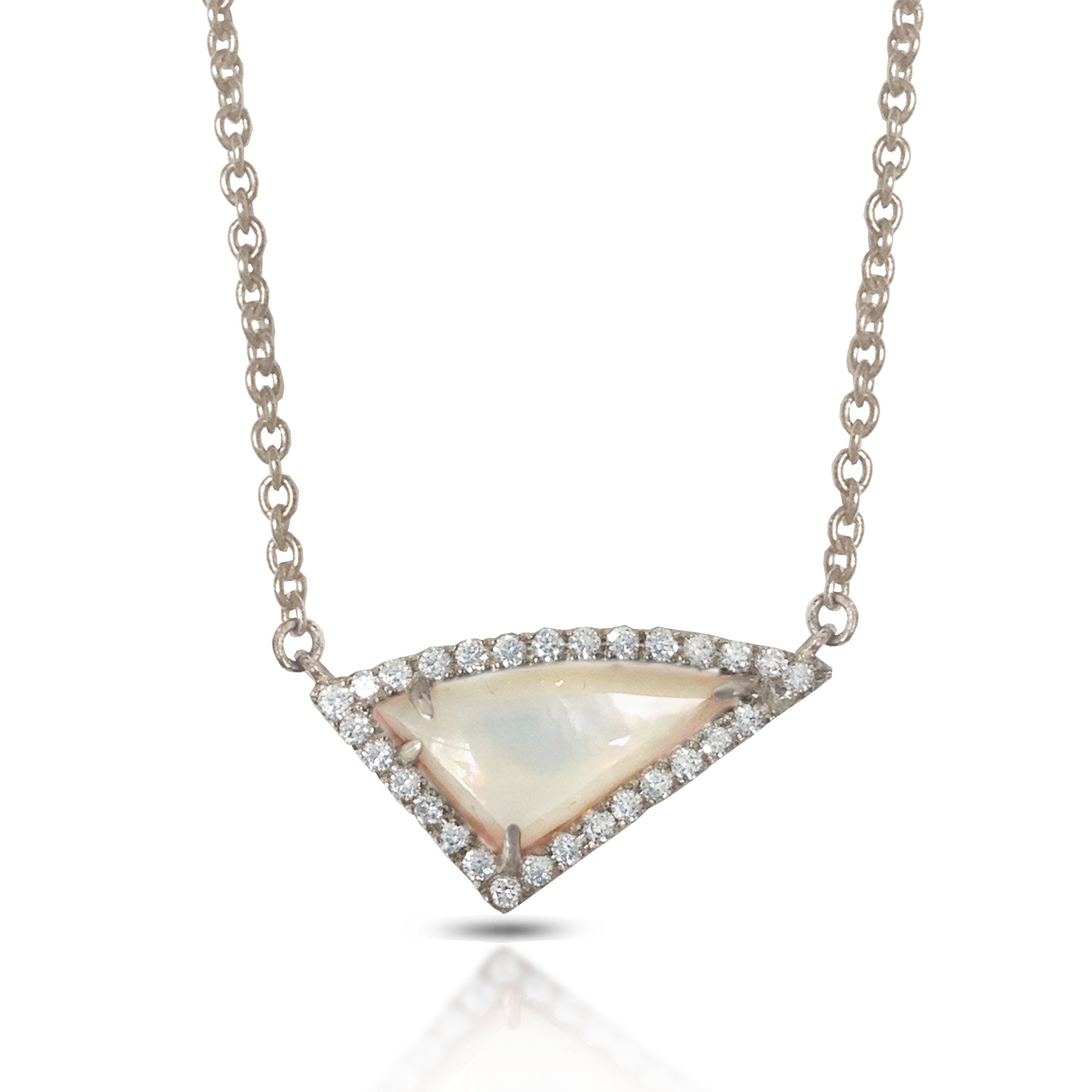 TATIANA☆One Point Petit Pearl Necklace Designer fashion, Seoul-fully created | W Concept